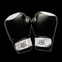 guantes de boxeo negros