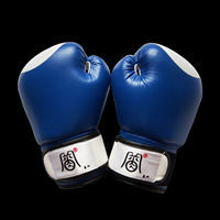 guantes de boxeo azules