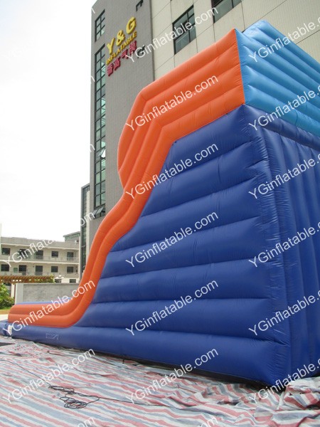 Tobogán inflable grande para piscinaGI158