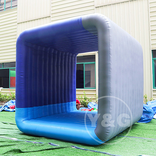 Juegos de Team Building Inflable Flip-itAKD109-Blue