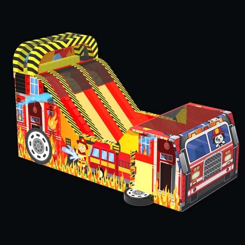 Fire Engine Bow Up Slip And Slide