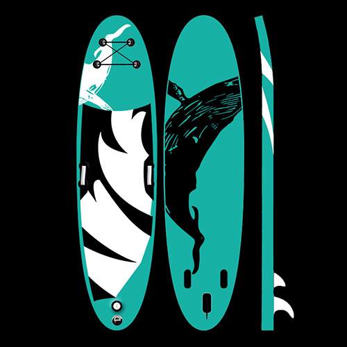 Tabla de Paddle Surf Hinchable Ballena AzulYPD-49