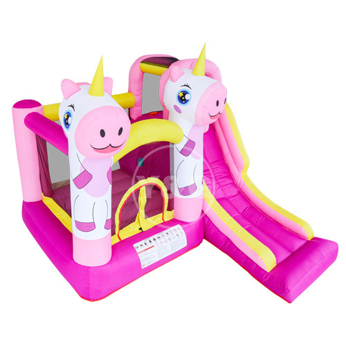 castillo hinchable unicornio rosa1861