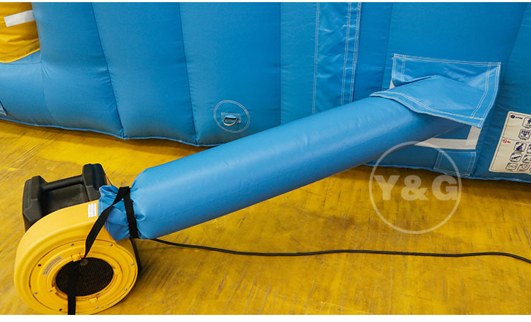 Bonito tobogán acuático inflable con piscinaYG-109