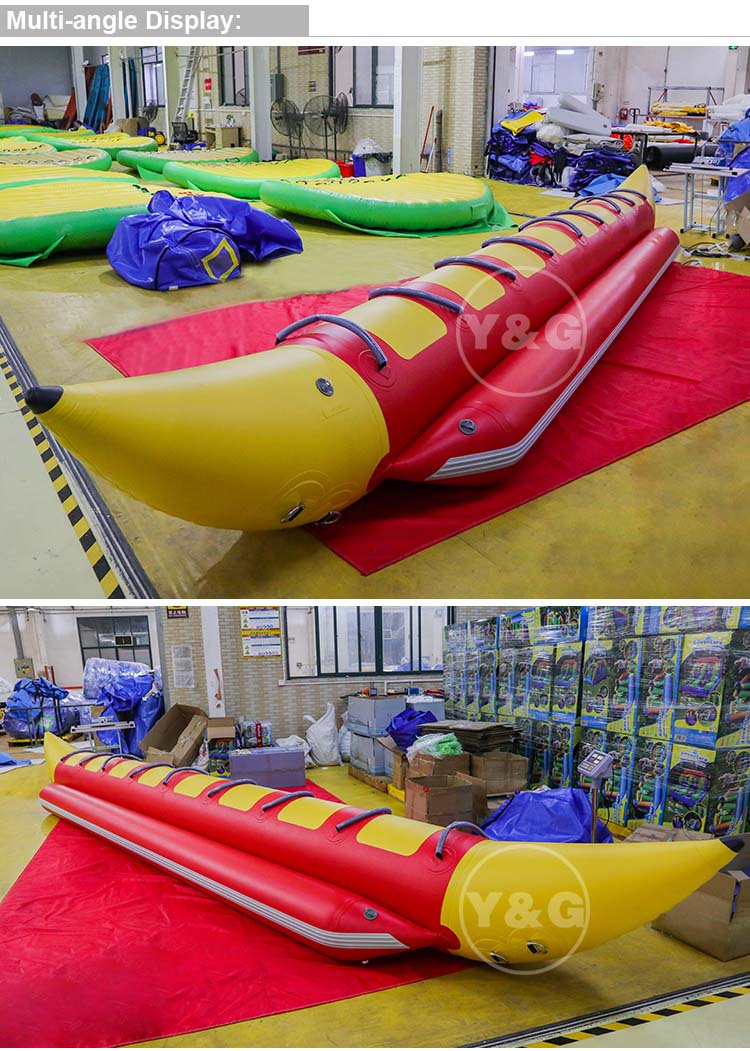 Barco banana inflable personalizado comercial10