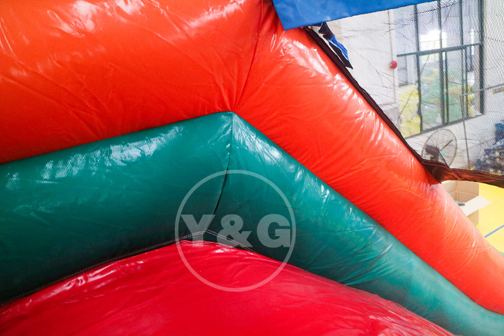 Gran tobogán acuático inflable con piscinaYG-103