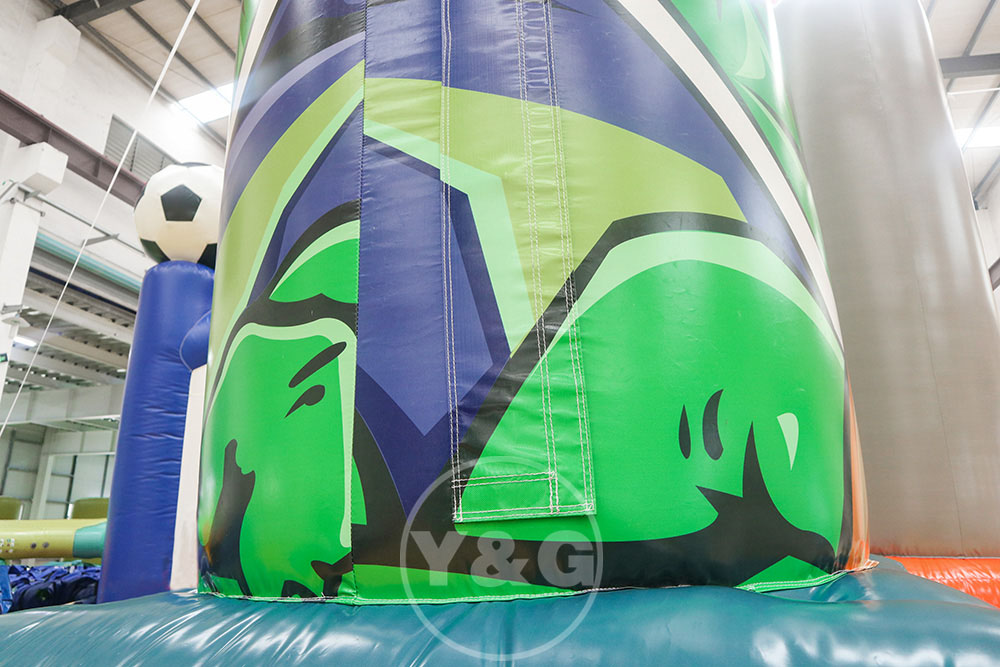Arco inflable verde divertidoGA170