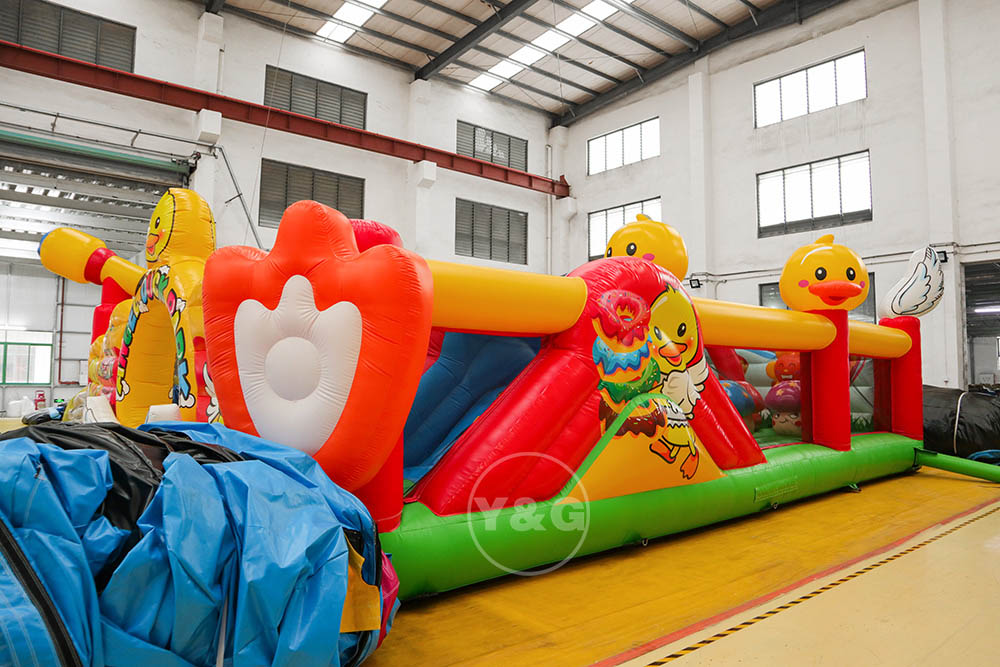 Parque infantil inflable pato lindoGI017