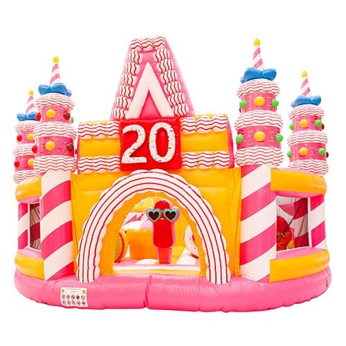 Torta de cumpleaños inflable