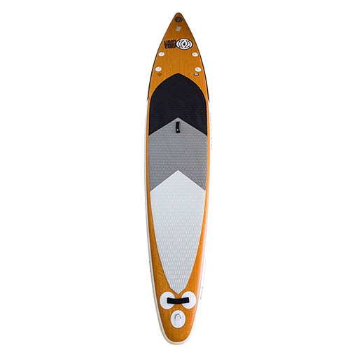Tabla de paddle surf de grano de madera