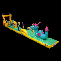wild animal Inflatable Assault Course