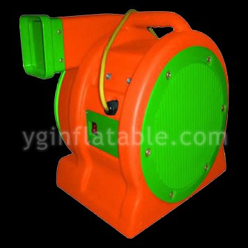 soplador de aire naranja y verdeGK014