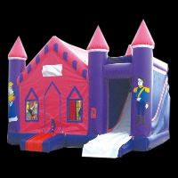 Castillo hinchable para niños