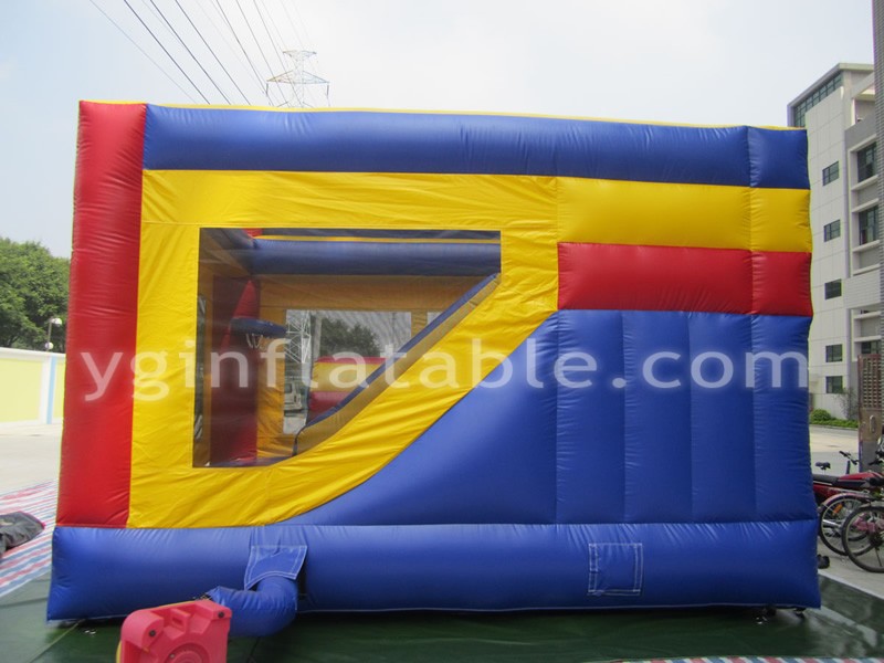 Casa de rebote inflable con tobogánGB490