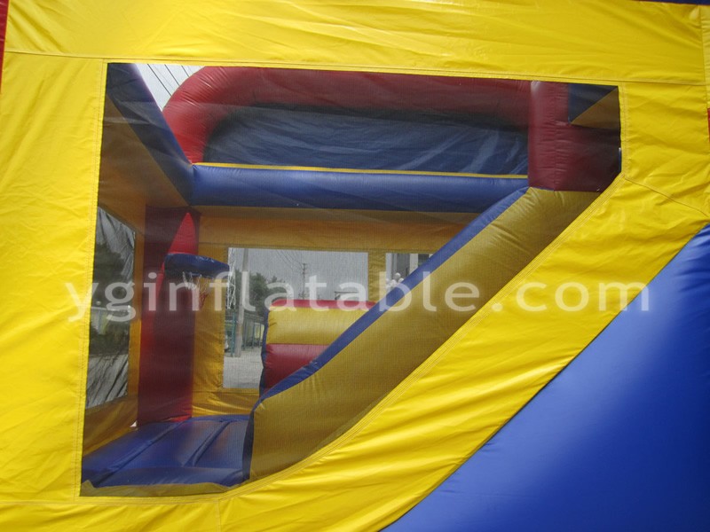 Casa de rebote inflable con tobogánGB490