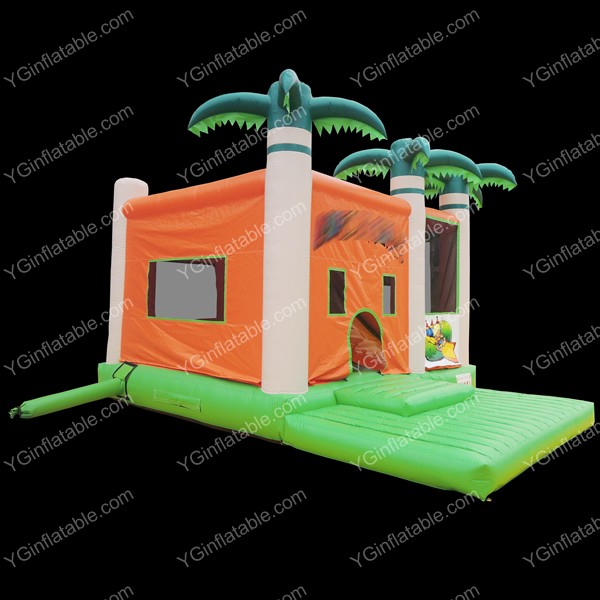 Casa de salto inflable de cocoterosGB551