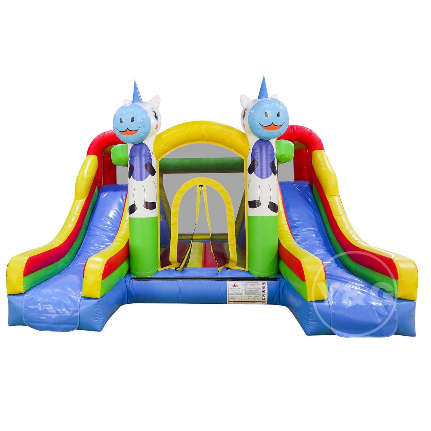 Blue Unicorn Inflatable Bounce HouseYGIP-17