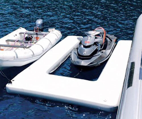 Muelle flotante inflable comercialYGIP-17